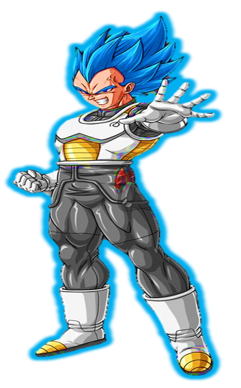 Vegeta Super Sayajin Blue Full Power ( desenho) by DaishinkanART on  DeviantArt