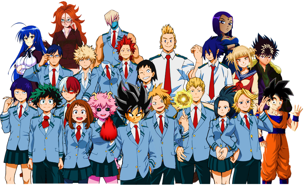 Class 1A (2020) by PrinceofDBZGames on DeviantArt