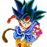 Ultra Instinct Omen Goku GT Render