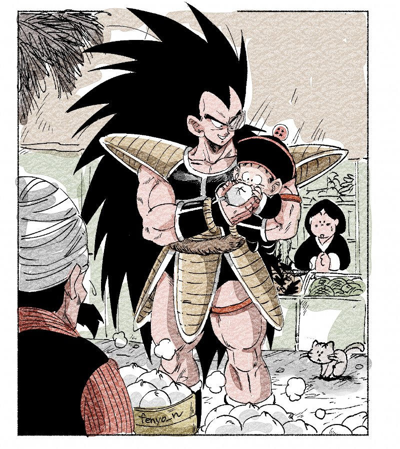 What If Raditz was good to begin with? by PrinceofDBZGames on DeviantArt