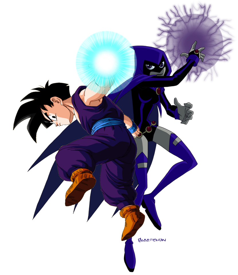 Demon Gohan Inner Demons (Gohan and Raven) by PrinceofDBZGames on DeviantArt