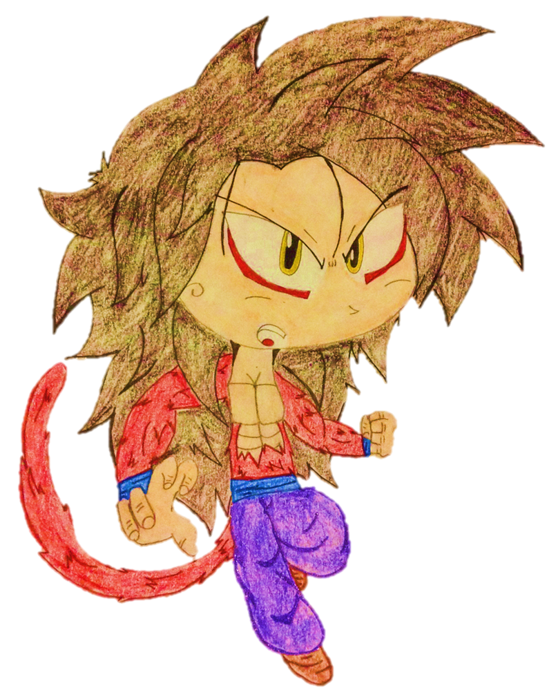 Super Saiyan 4 Gohan (Rage-Pure Saga) by PrinceofDBZGames on DeviantArt