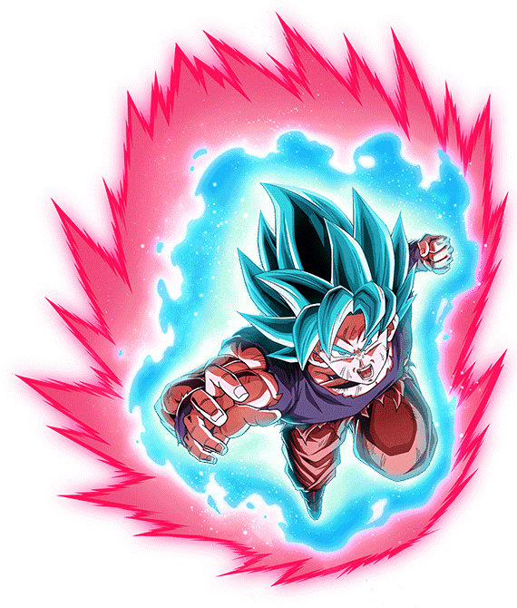 Goku Super Saiyan Blue Kaioken X20, HD Png Download, png download