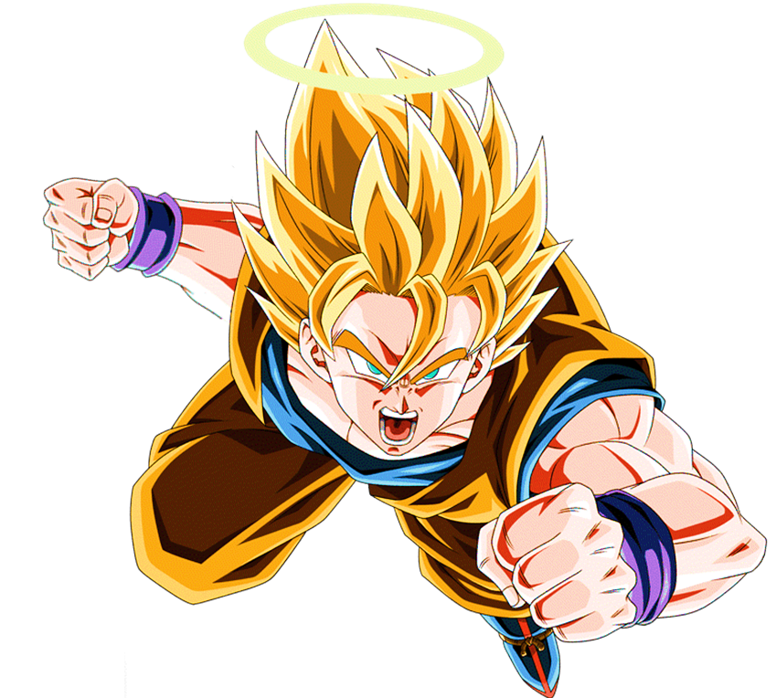 Super Saiyan 2 Angel Goku Render by PrinceofDBZGames on DeviantArt