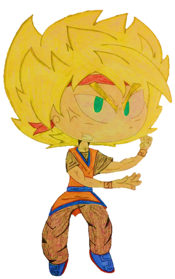 Super Saiyan Goku Jr. (War-Element Saga) by PrinceofDBZGames on DeviantArt