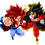 Mighty Warriors of Super Saiyan 4