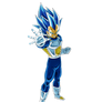 Super Saiyan Blue Evolution Vegeta Dokkan Render