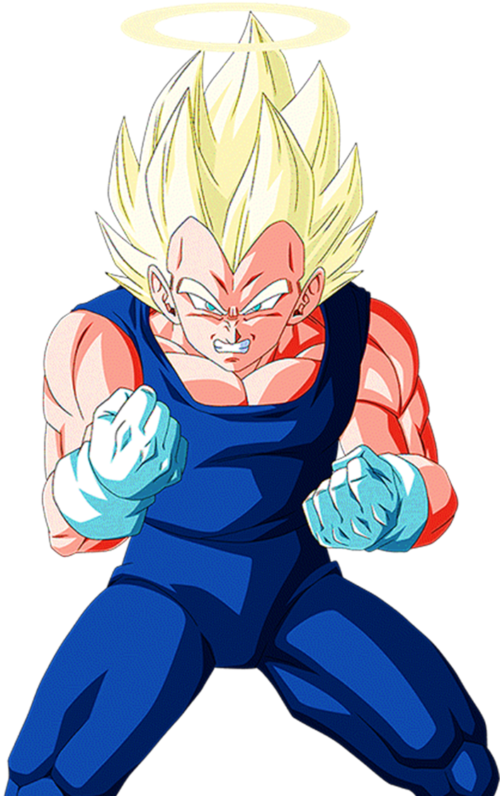 Desperate Final Battle Super Saiyan 2 Vegeta (Angel)