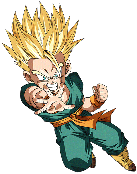 Super Saiyan Kid Trunks Dokkan Battle Render 3 by PrinceofDBZGames on ...