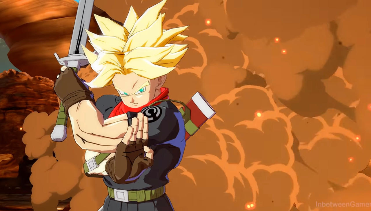 Super Saiyan Rage Trunks FighterZ 3 by PrinceofDBZGames on DeviantArt
