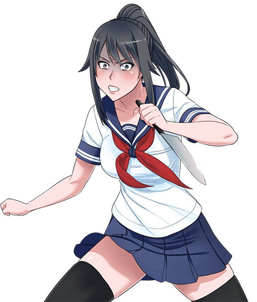 Violent Ayano Aishi Render by PrinceofDBZGames on DeviantArt Violent Ayano Aishi Render by PrinceofDBZGames on DeviantArt