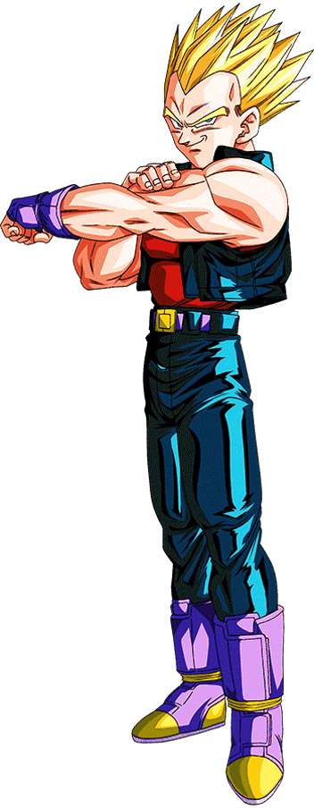 Vegeta GT SSJ transparent background PNG clipart