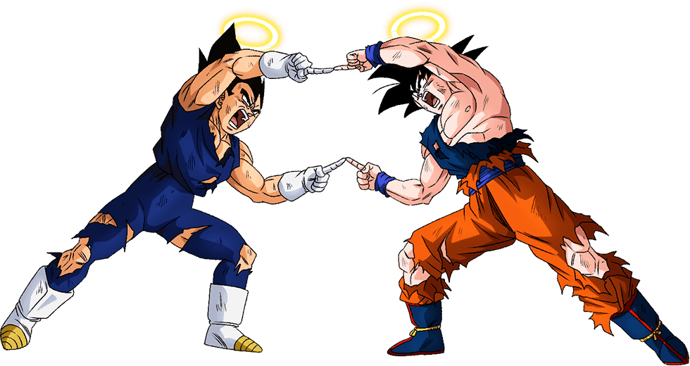 Goku And Vegeta Fusion Reborn Dokkan Render 5 By Princeofdbzgames On Deviantart