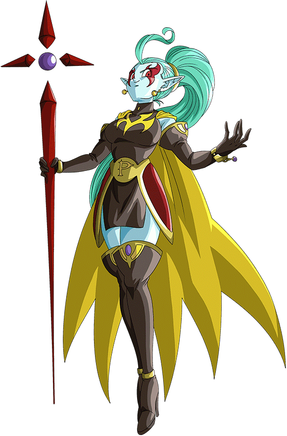 Poutine Dragon Demon Goddess Putine Dokkan Battle Render 2 by PrinceofDBZGames on ...