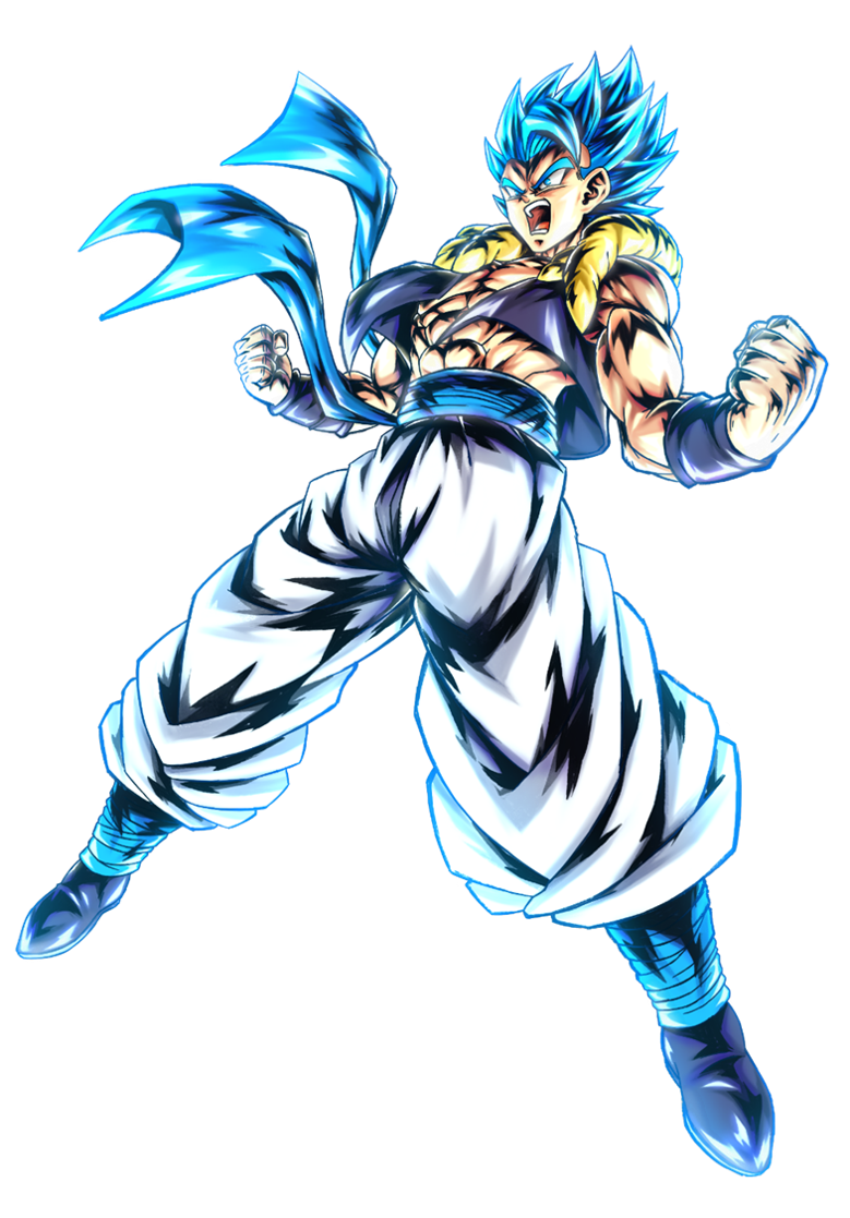 Gogeta SSJ Blue PNG Dragonball Super PNG Gogeta Fusion 