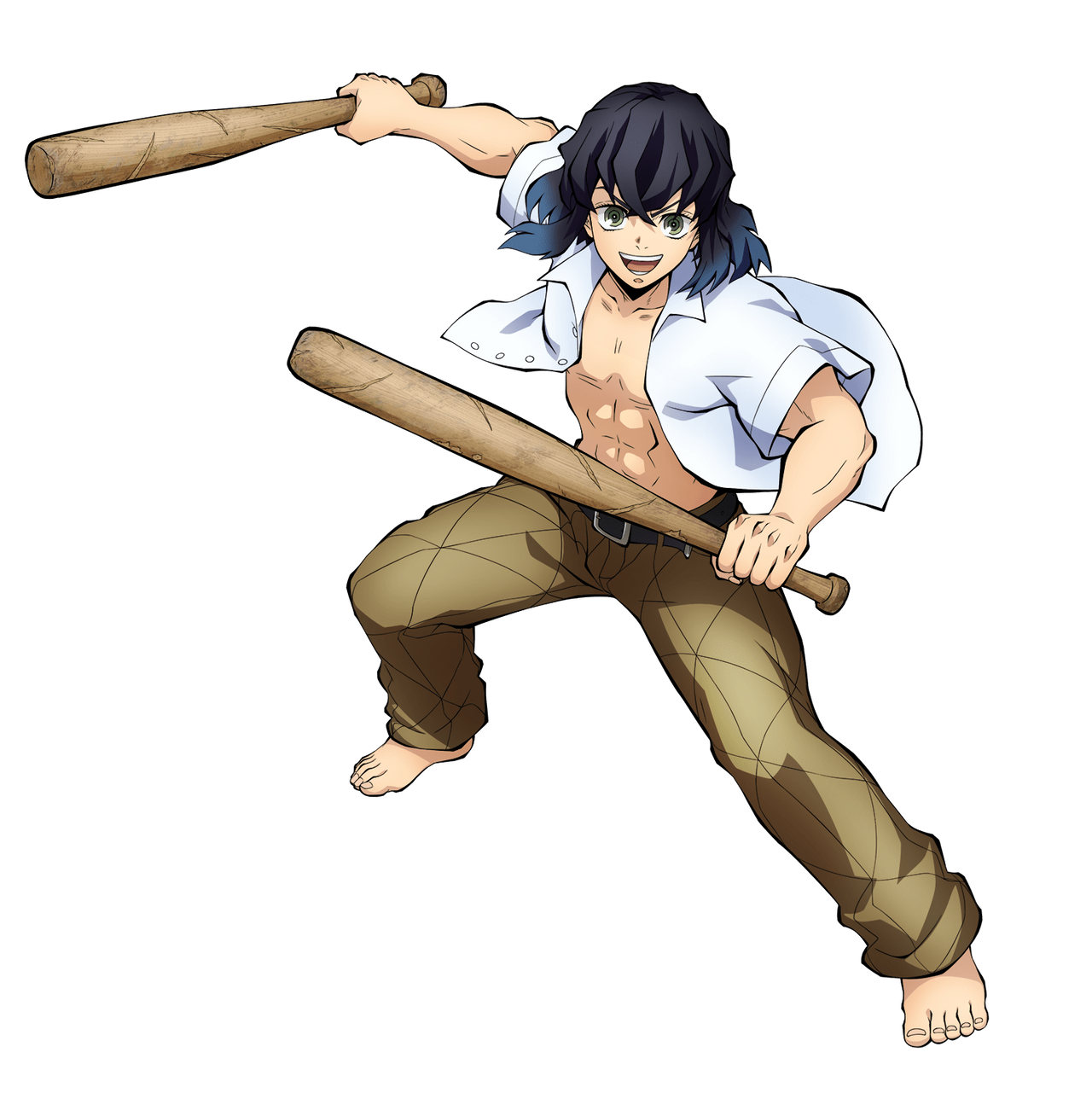 Hinokami Chronicles Inosuke Render 2 by PrinceofDBZGames on DeviantArt