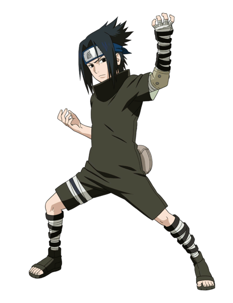 Sasuke Uchiha (Part 1-Black Robe) Render by PrinceofDBZGames on DeviantArt