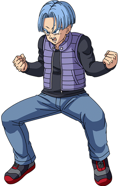 Teen Trunks (Super Hero) Dokkan Battle Render by PrinceofDBZGames on ...