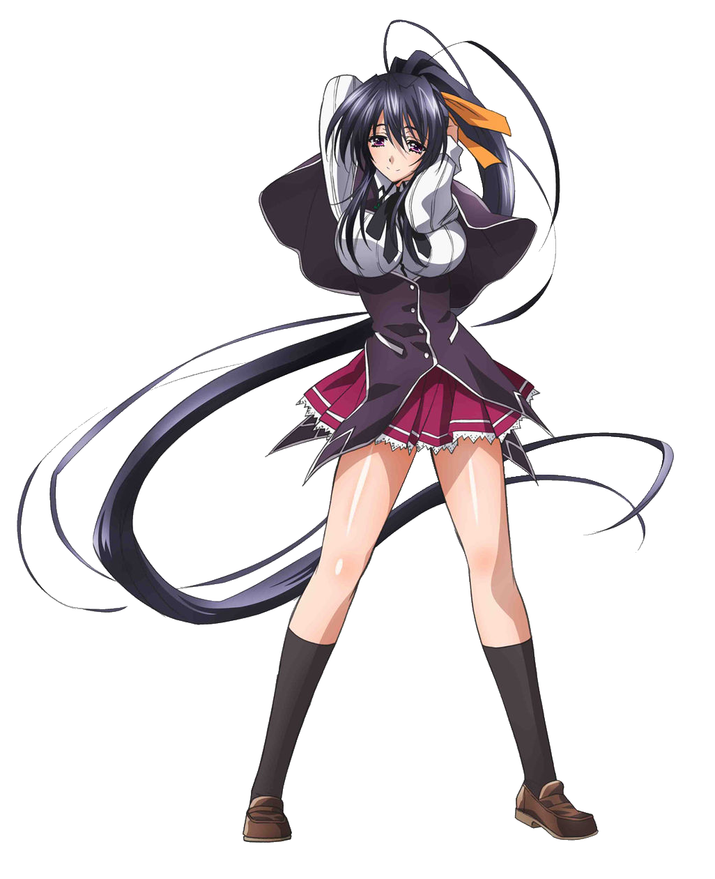 Deviantart Akeno Akeno Himejima Render by PrinceofDBZGames on DeviantArt