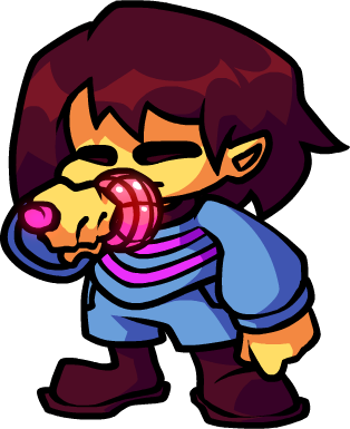 FNF Frisk Render 3 by PrinceofDBZGames on DeviantArt