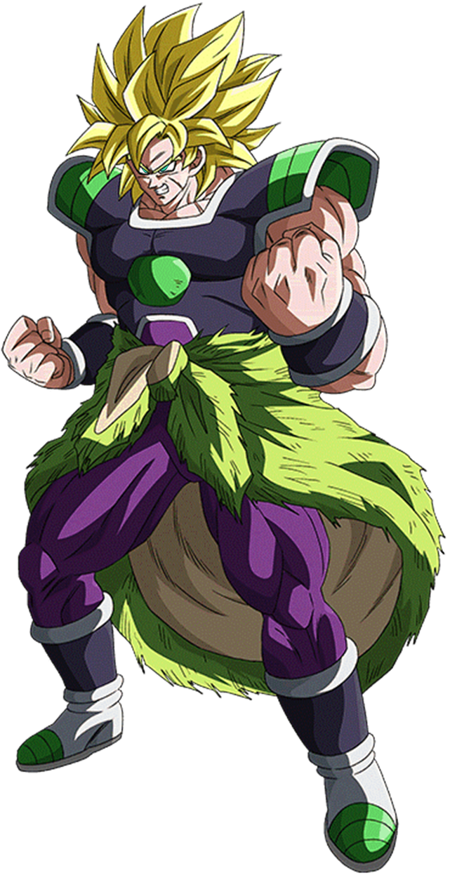 Super Saiyan DBS Broly Render 2 by PrinceofDBZGames on DeviantArt