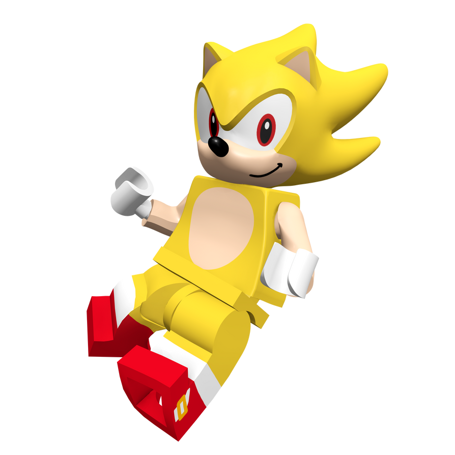 LEGO Dimensions Sonic the Hedgehog Render by Detexki99 on