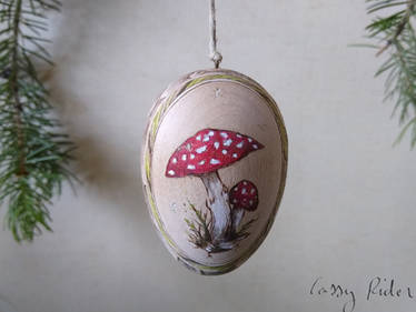 Red Amanita Ornament