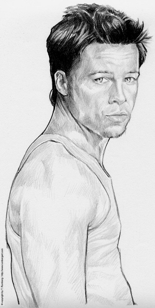 Brad Pitt Scetch