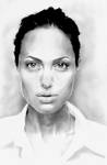 ANGELINA JOLIE - PORTRAIT by tomjogi