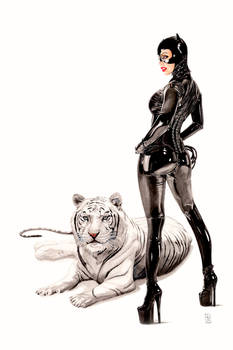 BIANCA AND THE WHITE TIGER by tomjogi