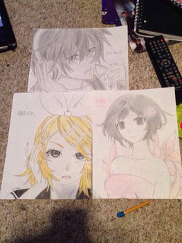 Vocaloid drawings