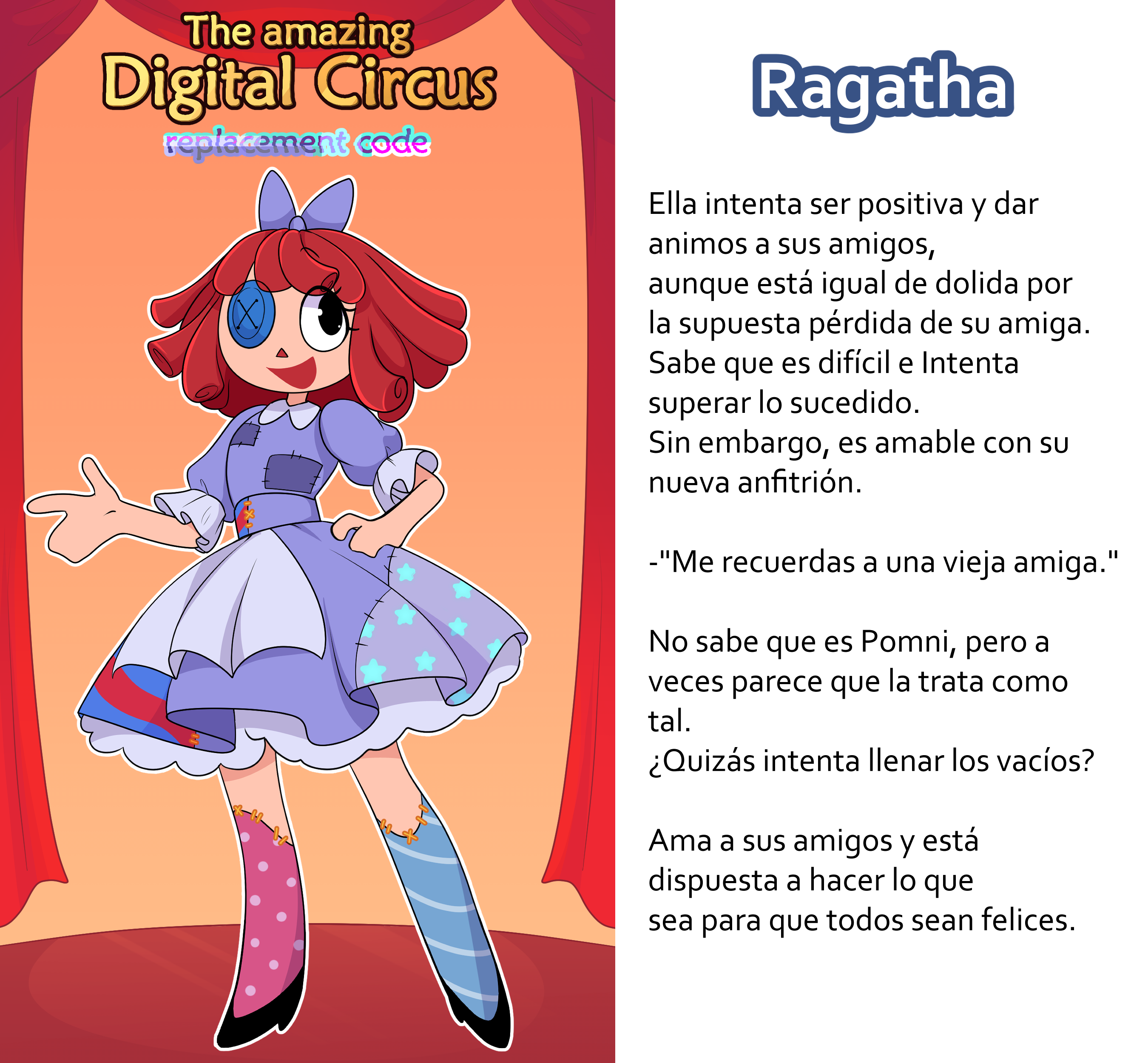 TADC Replacement Code - Ragatha by Scarblue2017 on DeviantArt