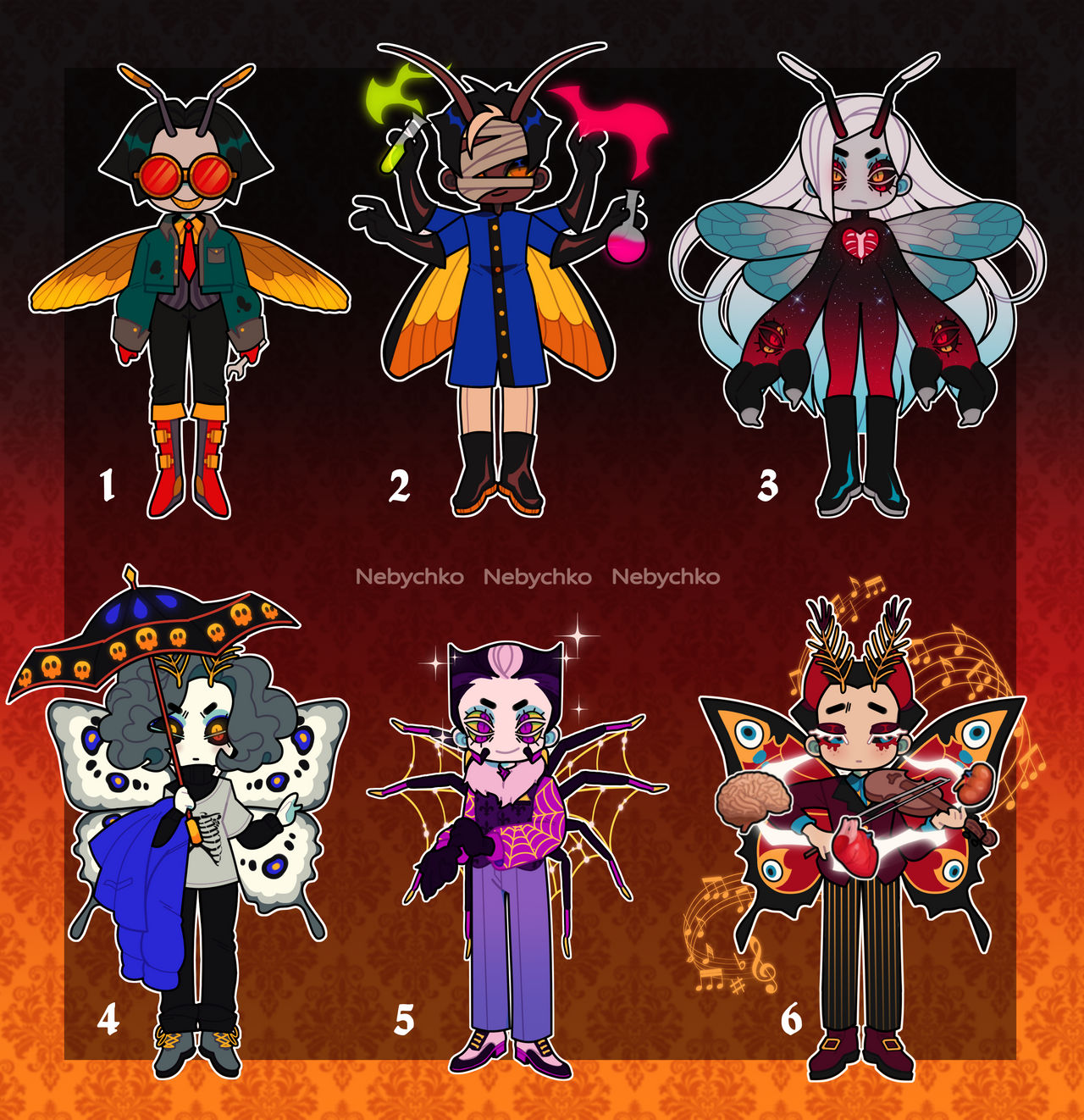 (CLOSED) insect humanoid adopts by Uncle-Absolute on DeviantArt