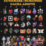 (OPEN) cutiemark + humanoid gacha adopts