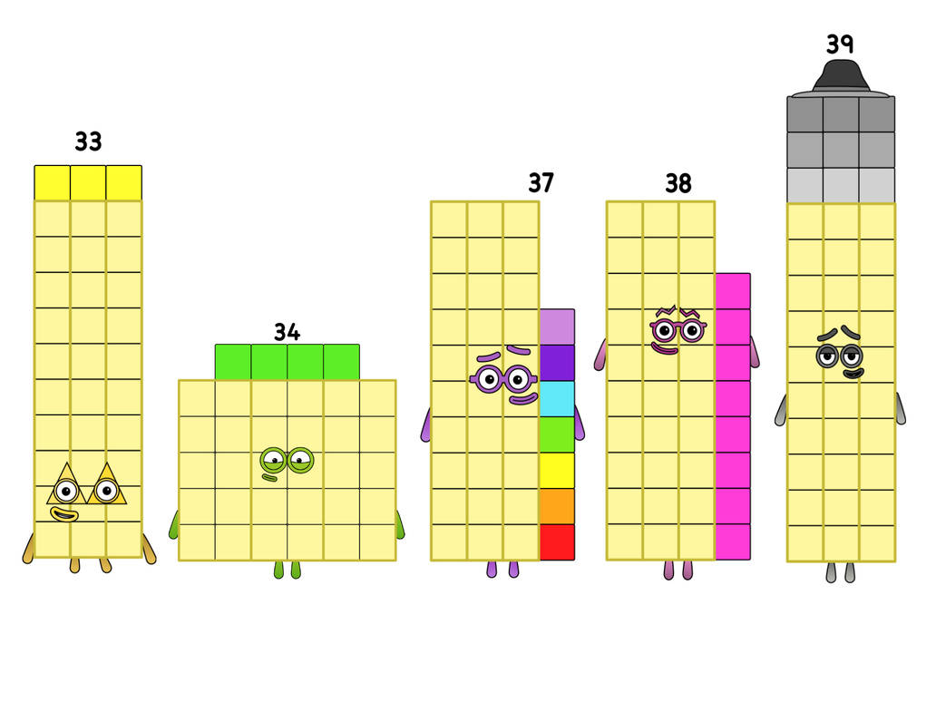 My fanmade Numberblocks by FI0ren on DeviantArt