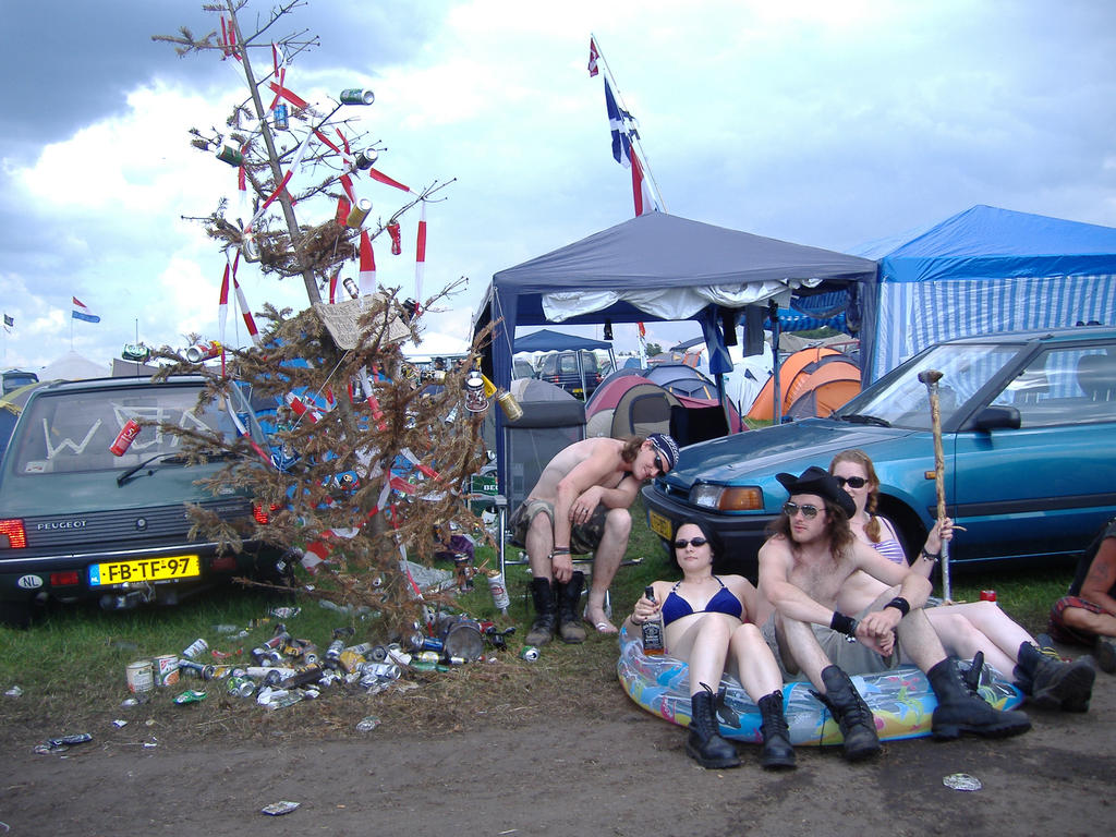 Christmas Tree at Wacken Metal Festival