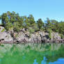 Green Shore meets Blue Sky