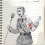 a nazi singing