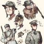 The great war doodle