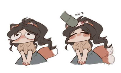 Jaeger's head pat yay