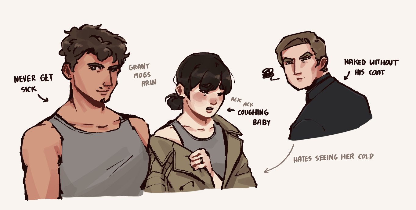 Arin being sick again