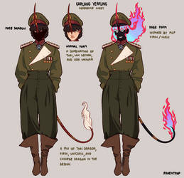 Sona character sheet - Garland Yearling
