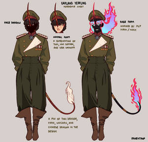 Sona character sheet - Garland Yearling