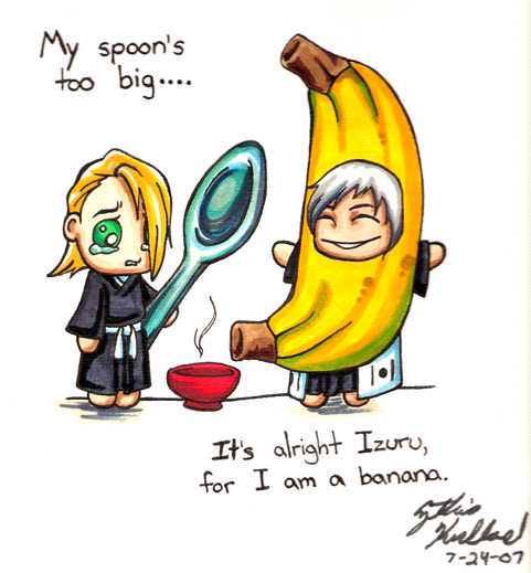 Banana Gin and Kira's Spoon