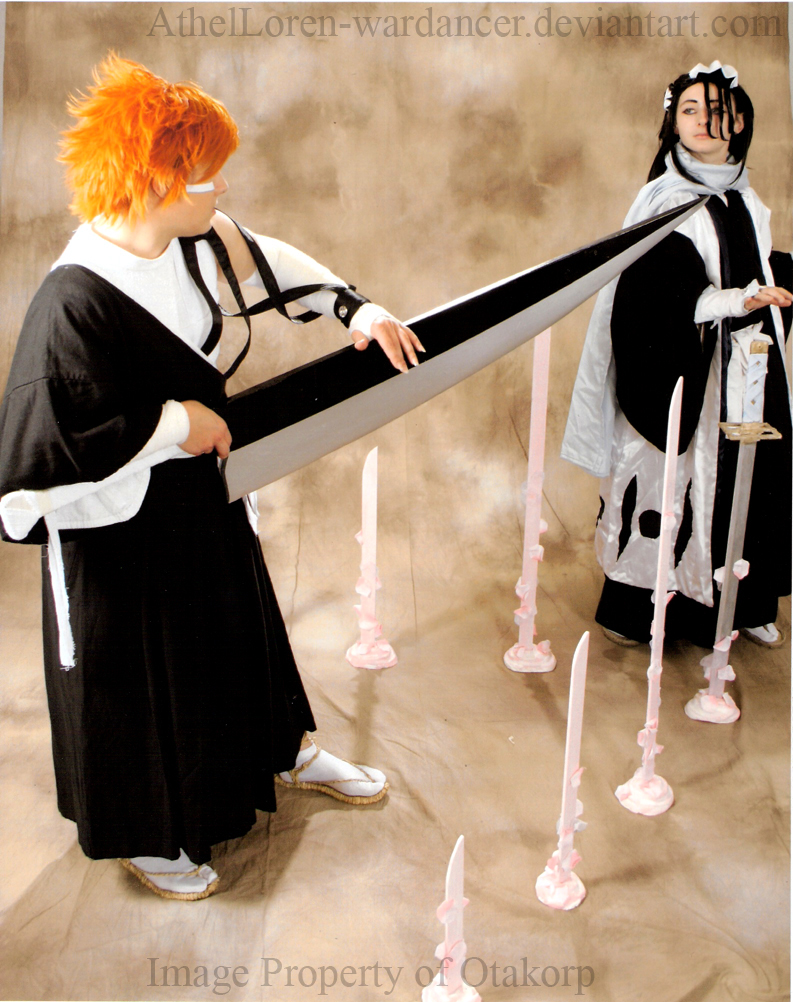 Bankai Byakuya vs. Ichigo