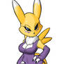 Renamon Qipao