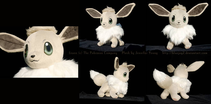 Shiny Eevee Plush (Better Photos)