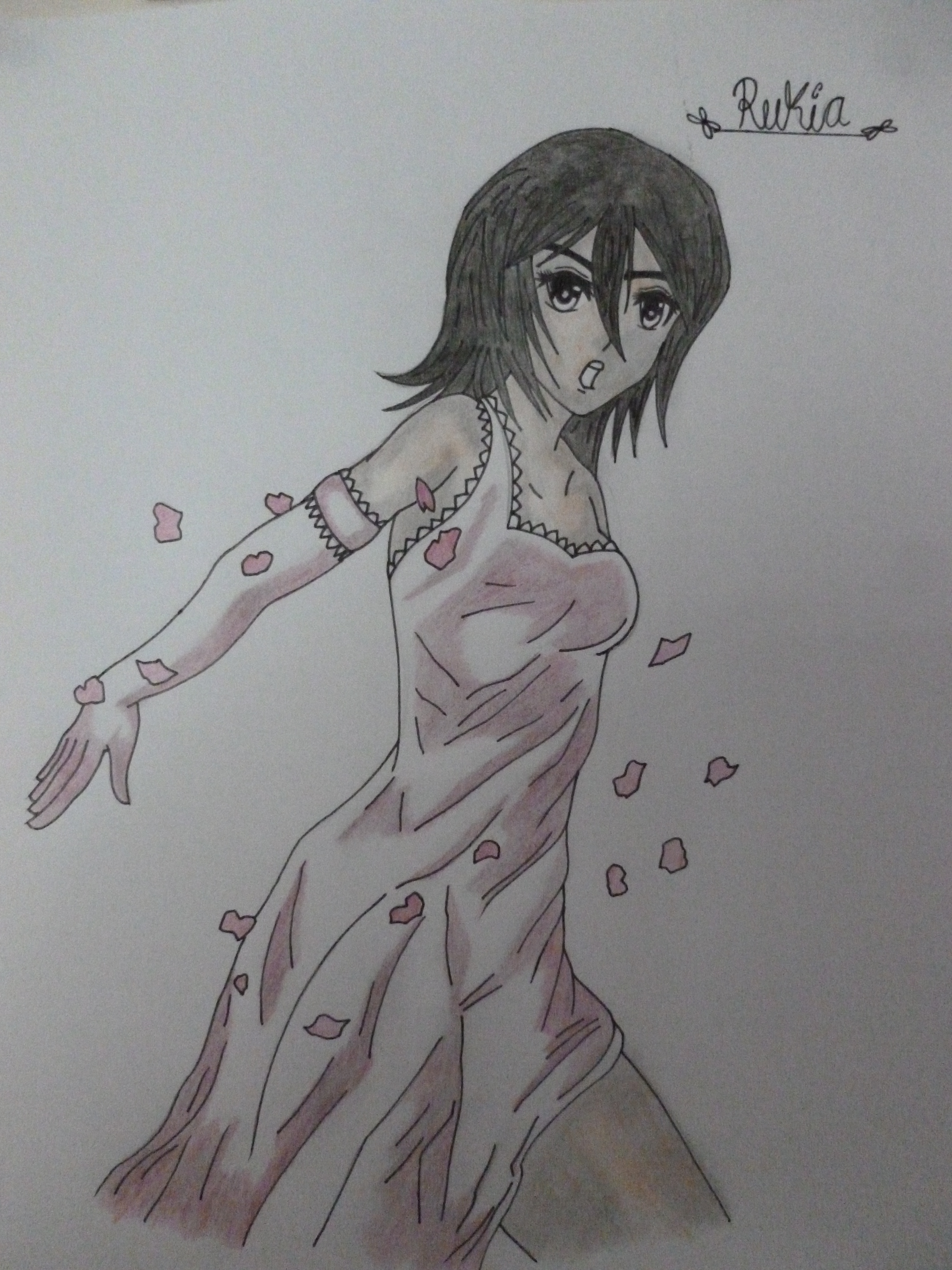 Rukia cherry blossom Dress