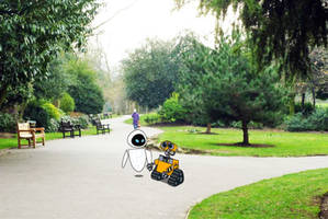 Wall-E and Eve at Waterlow Park