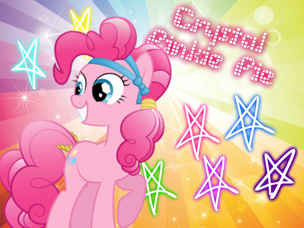 Funyan Crystal Pinkie Pie Wallpaper by funyan-lineart on DeviantArt